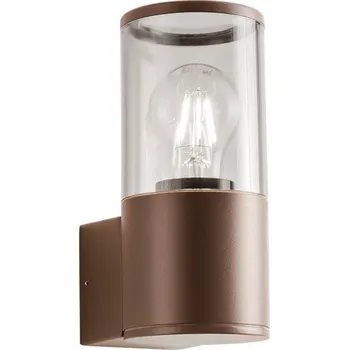 Venkovní osvětlení Redo 90047 Fred, hnědá venkovní nástěnná lampa, 1xE27 max 20W, výška 20cm, IP54