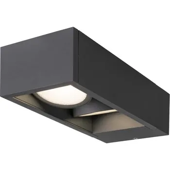 Nástěnné svítidlo SLV 1004748 Eskina Frame WL, venkovní nástěnné svítidlo, LED 27W 3000/4000K, antracit, 11,5x28,4cm, IP65