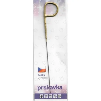 Dortová svíčka Drutep Prskavka zlatá - P