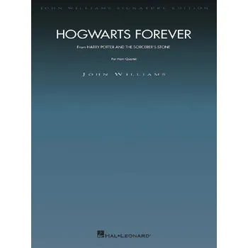 Hogwarts Forever (Harry Potter a Kámen mudrců) - John Williams - Horn Quartet / čtyři lesní rohy - partitura + party