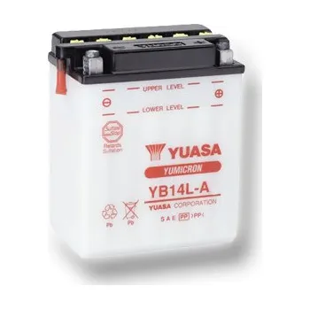 Motobaterie Motobaterie YUASA (originál) YB14L-A, 12V, 14Ah