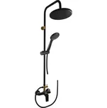 Sprchový systém RAV Slezák černý rozteč 150 mm CO182.5/3CMATZ