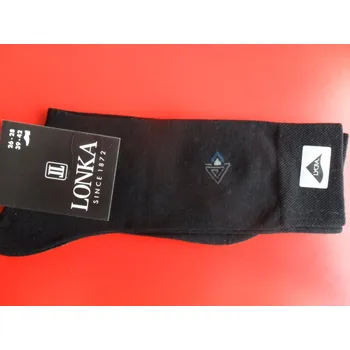 Pánské ponožky DOREJS- pánské ponožky LONKA 39-42 (26-28) (luxusní společenské ponožky z mercerované bavlny)