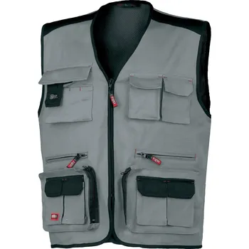 Dámská vesta Industrial Starter Pracovní vesta Stretch Barva: Šedá, Velikost: S 8746-080-S