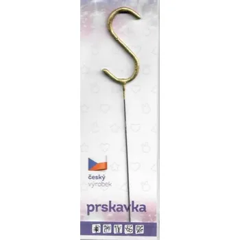 Dortová svíčka Drutep Prskavka zlatá - S