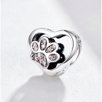 Přívěsek Bamoer stříbrný přívěsek Tlapka