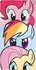 Spokey Hasbro Pinkie rychleschnoucí ručník 80 x 160 cm barevný/My Little Pony
