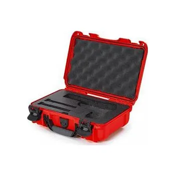 NANUK - Odolný kufr model 909 Classic Pistol - červený