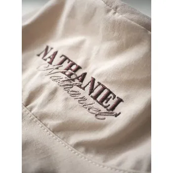 Party dekorace Klobouček s výšivkou VLASTNÍHO JMÉNA Rozměr: Velký 48 - 50 cm ( 3-6 let), Barva výšivky: Tmavá (k výšivce duha)