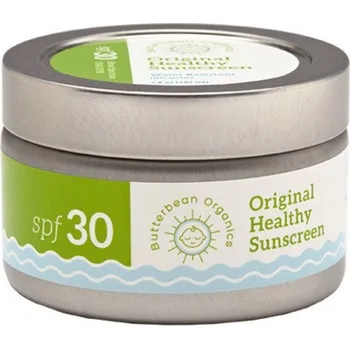 Přípravek na opalování Butterbean Organics BIO original krém na opalování SPF30