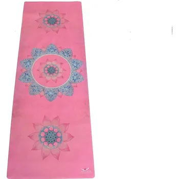 podložka na cvičení Designová podložka na jógu Lotos Pink, Velikost 1830 x 610 x 3,5