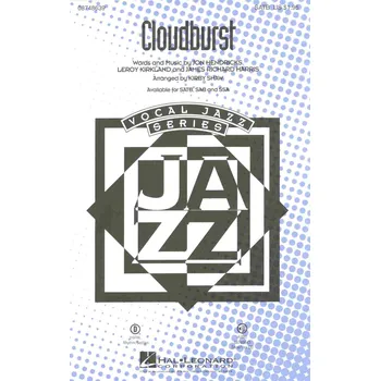 Cloudburst / SATB* + piano/chords