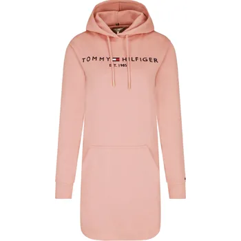 Dámské šaty Tommy Hilfiger Essential růžové