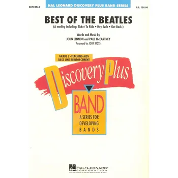 Volný čas Best Of The Beatles - Concert Band (grade 2) / partitura + party