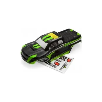 RC vybavení 1:16 BlackZon Slyder MT/ST: Karoserie lakovaná (černo-zelená)