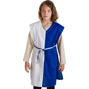 Karnevalový kostým imago Tabard pro děti, modro-bílý, velikost 134/140
