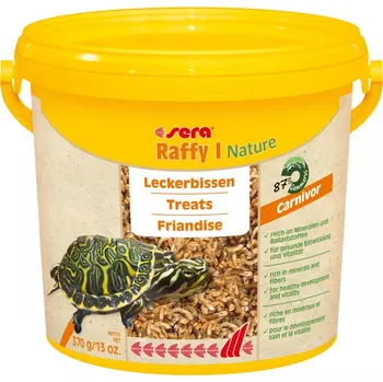 Krmivo pro rybičky sera raffy I Nature 3800 ml (Vhodná obměna s velkým množstvím chutného blešivce )