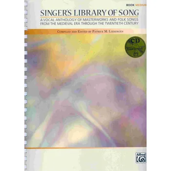 Singer's Library of Song (book medium) + CD zpěv/klavír