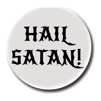 Placka - Hail Satan White