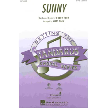 SUNNY / SATB* + piano/chords