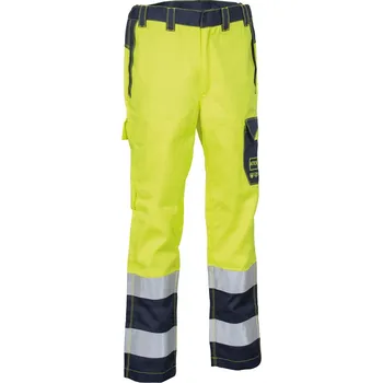 montérky Pracovní kalhoty Cofra CHARRING Velikost: 64 Kvalitní reflexní pracovní kalhoty