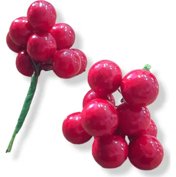 Vánoční ozdoba Ozdobné bobule jeřabin