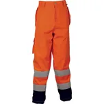 Reflexní pracovní kalhoty Cofra REFLEX Barva: Reflexní oranžová, Velikost: 44