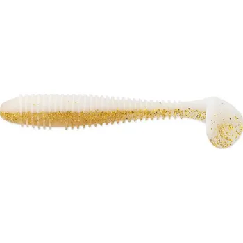 Umělá nástraha Gumová Nástraha Keitech Swing Impact Fat 4,8" 12cm White Gold (5ks)