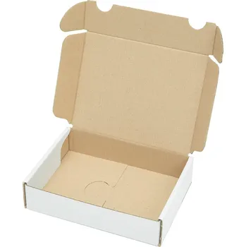 Krabice na pečivo Eobaly.cz Minikrabice/krabička 172x132x40 3VVL bílá 50 ks