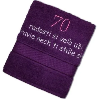 Osuška KupMa Osuška k 70 pro ženu SK 70 x 130 cm fialová