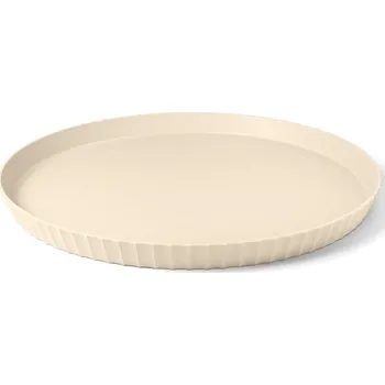 Kulatý tác ATENA Brown Sugar L, 40 cm béžový - BLIMPLUS (ATENA kulatý podnos vel. L, Brown Sugar, béžový - BLIMPLUS)