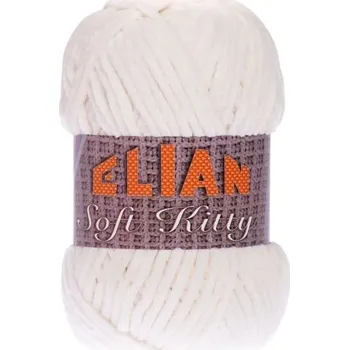Příze VSV Pletací příze Elian Soft Kitty 97449 - smetanová