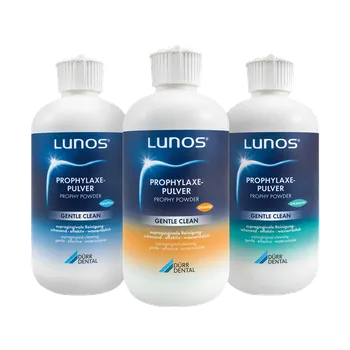Dentální hygiena DÜRR DENTAL Lunos Prášek Gentle Clean, 4 x 180 g Varianta: máta