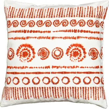 Polštář SCANquilt povlak NORD mandala bílocihlová 45 x 45 cm