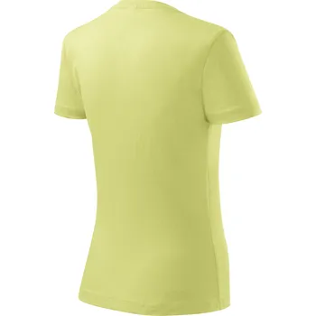 Triko Basic dámské krátký rukáv jemně zelené XL