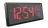 JVD Digital Wall Clock DH308.2, černé/červená čísla