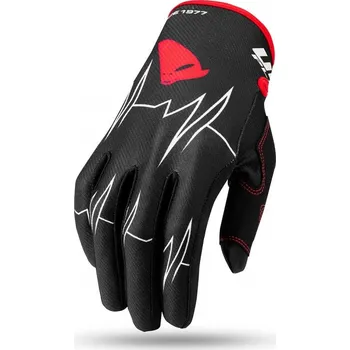 Moto rukavice SKILL ADRENALINE 4498-K - černé off-road rukavice UFO - M