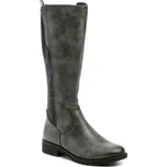 Jana 8-25560-29 grafit dámské kozačky šíře H EUR 37