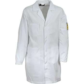 Zdravotnický plášť Pracovní plášť COFRA ELECTROSTATIC Barva: Bílá, Velikost: 2XL