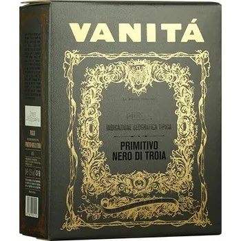 Víno Farnese Vanitá Primitivo Nero di Troia 2020 3 l