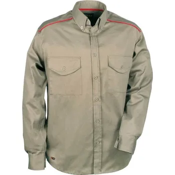 pracovní tričko Pracovní košile COFRA EASY Barva: Khaki, Velikost: 3XL