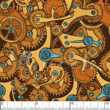 Zakázkový tisk, softshell, kočárkovina... Ozubená kolečka Látky k tisku: Microfirba