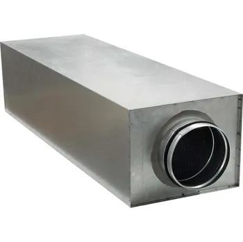 Ventishop MAA-Q 250/900 čtyřhranný tlumič hluku pro kruhové potrubí