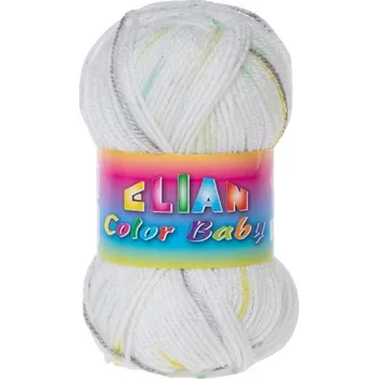 Příze VSV Pletací příze Elian Color Baby - 332 zelená