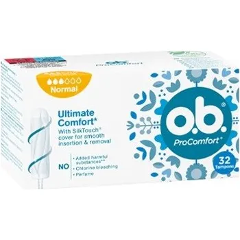 Intimní hygienický prostředek o.b. tampony ProComfort Normal 32ks