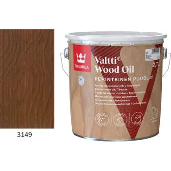 Olej na dřevo Tikkurila Valtti Wood Oil - PUUÖLJY - 2,7L - 3149 + dárek k objednávce nad 1000Kč