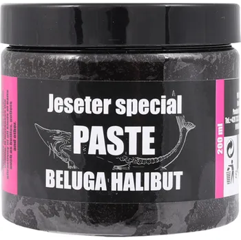 Nástraha LK Baits Jeseter Special Paste Beluga Halibut 200ml