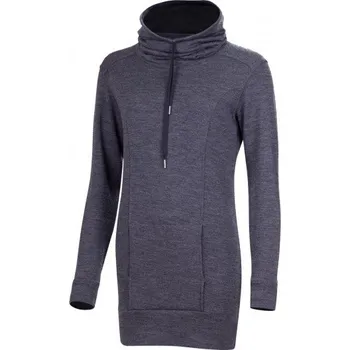 Dámská mikina LASTING dámská merino mikina MIRA šedá Velikost: XL
