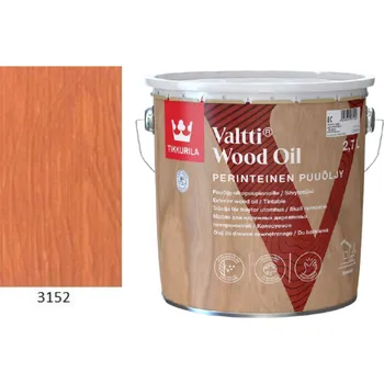Olej na dřevo Tikkurila Valtti Wood Oil - PUUÖLJY - 2,7L - 3152 + dárek k objednávce nad 1000Kč