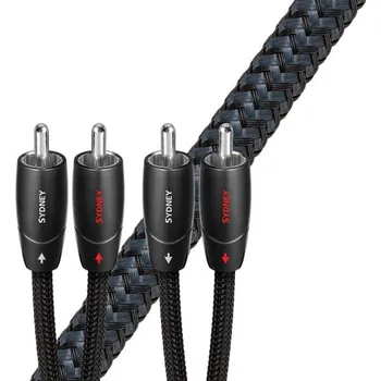 Kabel Audioquest Sydney (RR) 3m (skvělý high-endový audio kabel 2×RCA – 2×RCA)